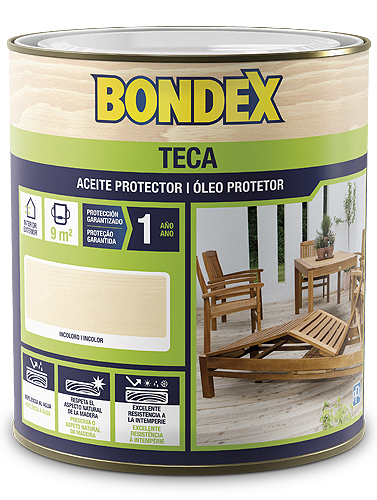 ACEITE DE TECA INCOLORO - 0,75L