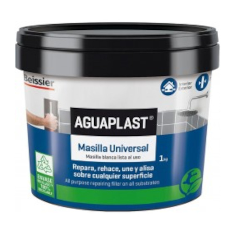 AGUAPLAST MASILLA UNIVERSAL (PASTA) - 1 KG