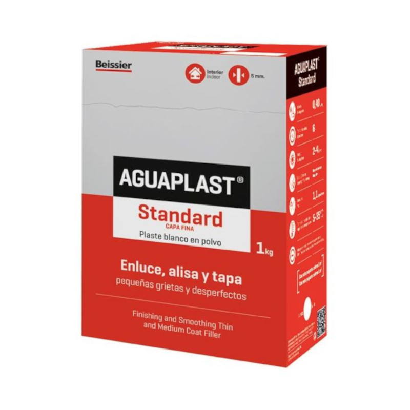 AGUAPLAST STANDARD ESTUCHE POLVO - 1 KG