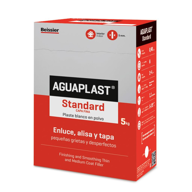 AGUAPLAST STANDARD ESTUCHE POLVO - 5 KG