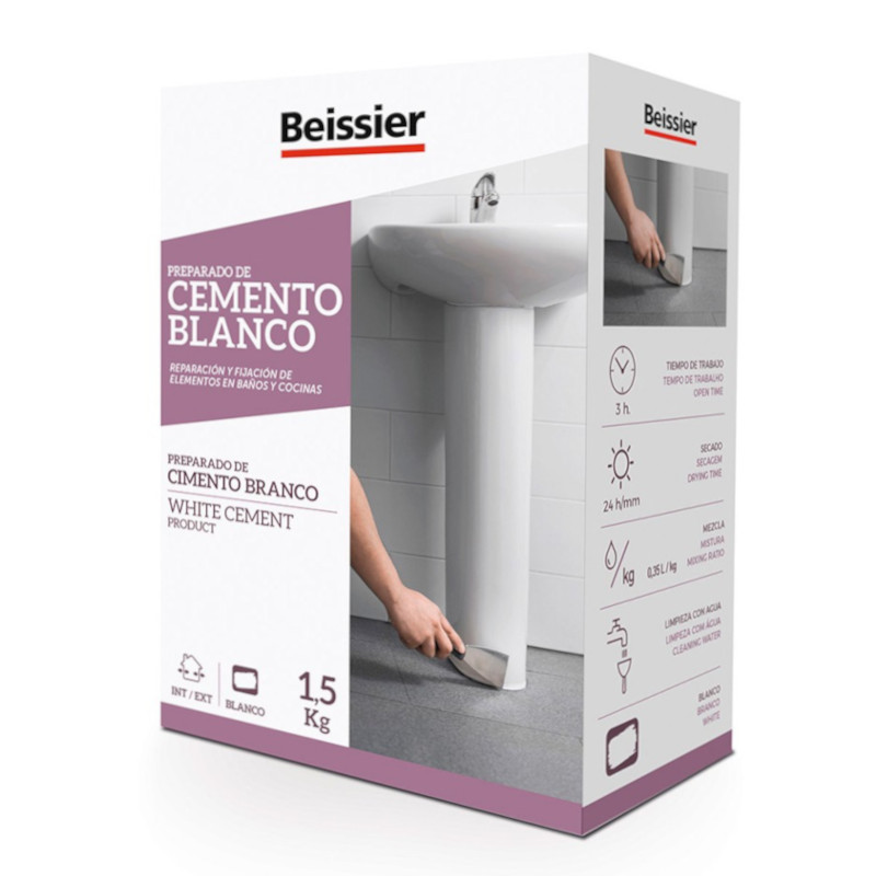 CEMENTO BLANCO - 1,5 KG