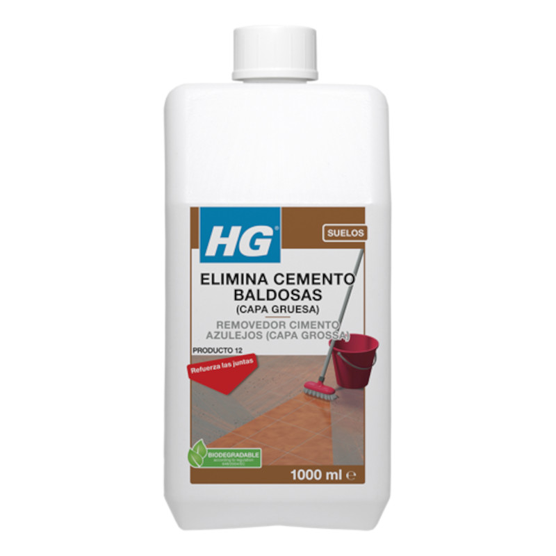 HG ELIMINA CEMENTO CAPA GRUESA (POROSOS) - 1 L