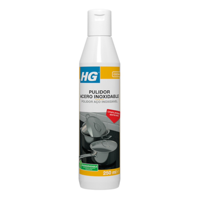 HG LIMPIADOR ACERO INOXIDABLE - 250 ml