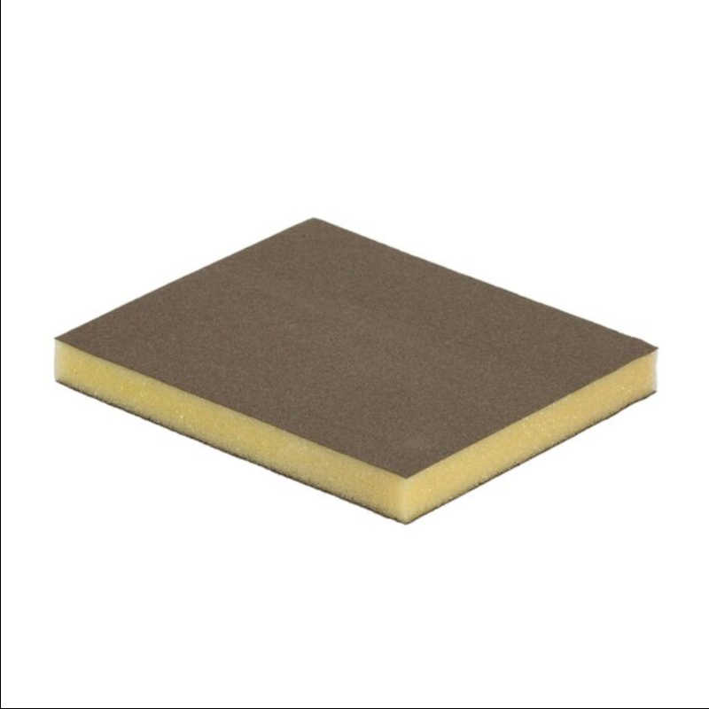 ESPONJA ABRASIVA DOBLE CARA SUPERFINA - 120x98x13mm