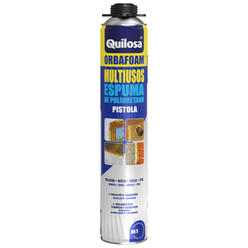 ORBAFOAM MULTIUSOS 40 PISTOLA - Amarillo - 700ml