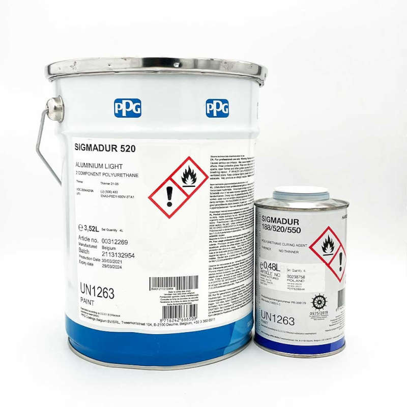 SIGMADUR 520 BASE L SET (A+B) - 3,88 LT