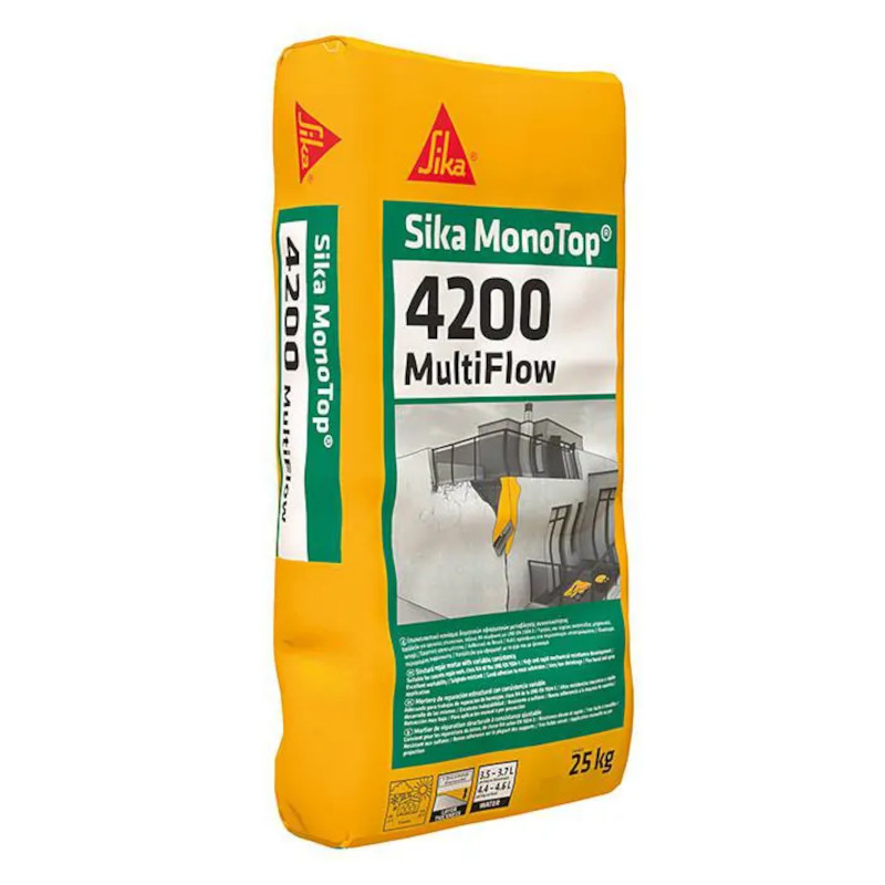 SIKA MONOTOP 4200 MULTIFLOW - GRIS - 25 KG