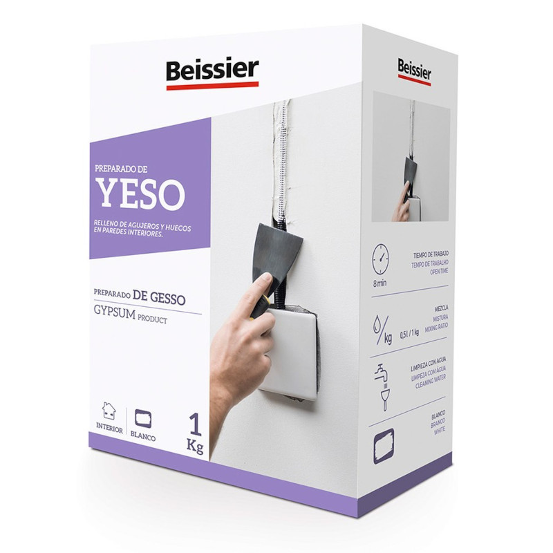 YESO FINO DE RELLENOS - 1 KG