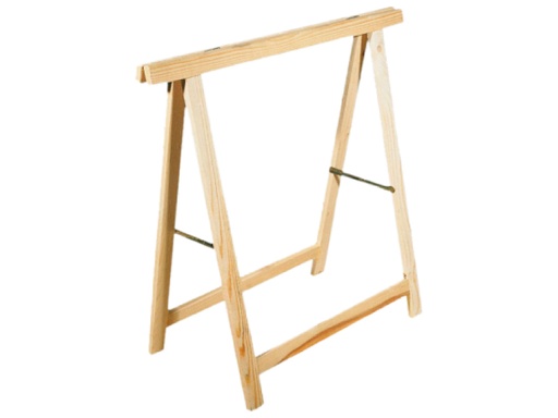 [004436-0205410000001] CABALLETE MADERA PINO ESTANDAR - UNICO