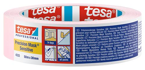 [008474-04333-00018-03] CINTA PRECISION MASK SENSITIVE - ROSA CLARO - 50m x 25mm