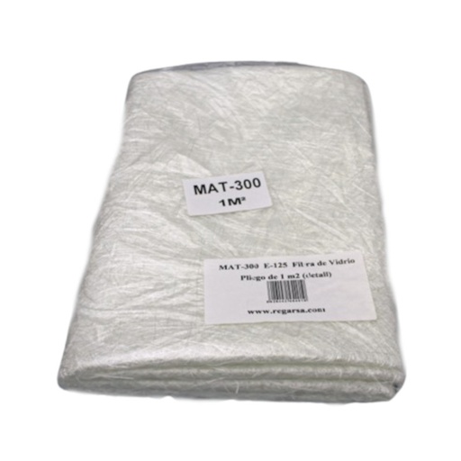 [018811-FIB.VID.1M2] F.VIDRIO MAT 300 - 1 M2