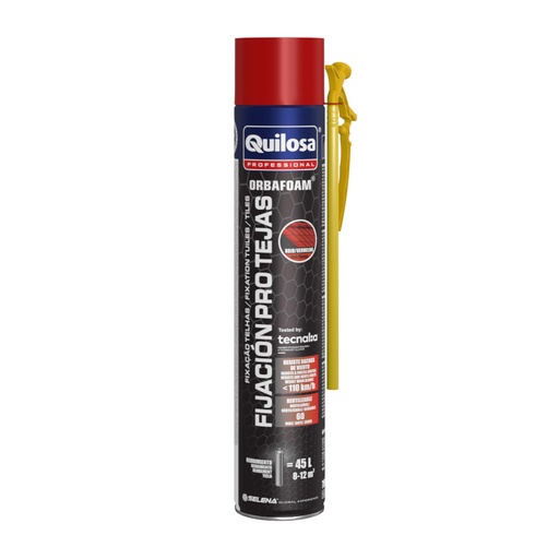[040320-10050541] ORBAFOAM FIJACION PRO TEJAS ERGO - ROJO TEJA - 650ml