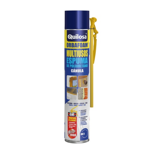 [032286-10049174] ORBAFOAM MULTIUSOS 40 CANULA - AMARILLO - 670ml
