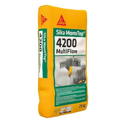 [039207-600796] SIKA MONOTOP 4200 MULTIFLOW - GRIS - 25 KG